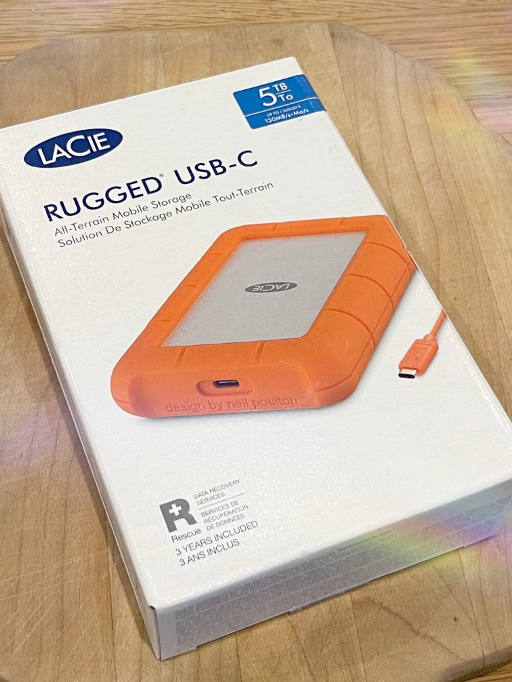 Lacie rugged USBC External Solid State Drive 5 TB *BNIB*